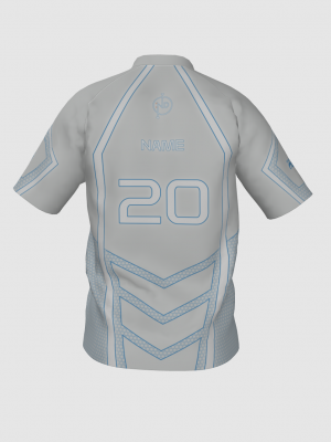 Podiumwear Men's V-Neck Tee (Nordic Skiing) Back View