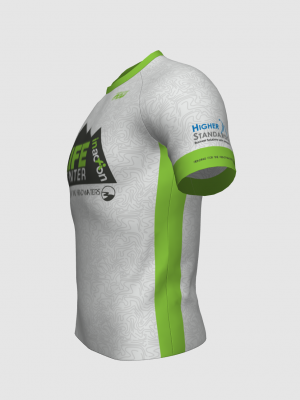 Podiumwear Men's Crew Neck Tee (Running) Side View