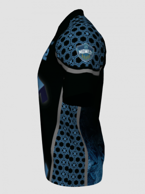 Podiumwear Men's V-Neck Tee (Nordic Skiing) Side View