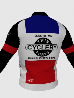 Podiumwear Men's Silver Long Sleeve Jersey