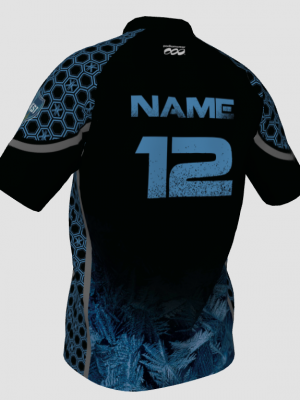 Podiumwear Men's V-Neck Tee (Nordic Skiing) Back View