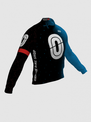 Podiumwear Men's Gold Merino Wool Long Sleeve Jersey