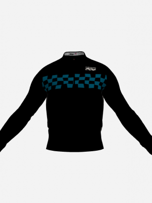 Podiumwear Men's Silver Long Sleeve Jersey