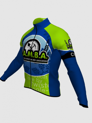 Podiumwear Men's Gold Merino Wool Long Sleeve Jersey