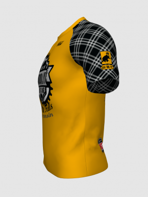 Podiumwear Men's Crew Neck Tee (Running) Side View