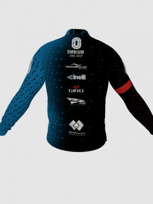 Podiumwear Men's Gold Merino Wool Long Sleeve Jersey