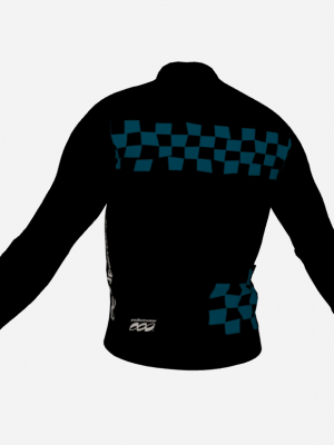 Podiumwear Men's Silver Long Sleeve Jersey