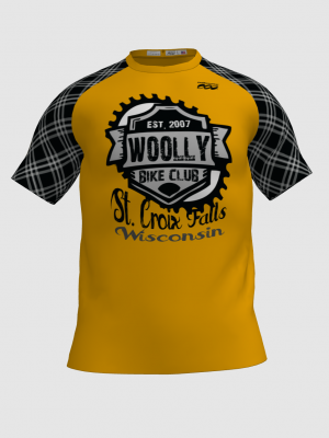 Podiumwear Men's Crew Neck Tee (Running) Front View