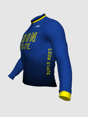 Podiumwear Men's Silver Long Sleeve Jersey