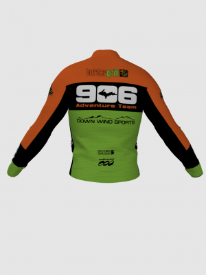 Podiumwear Men's Gold Merino Wool Long Sleeve Jersey