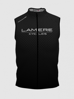Podiumwear Silver Vest Unisex (Nordic Skiing) Front View