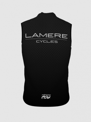 Podiumwear Silver Vest Unisex (Nordic Skiing) Back View