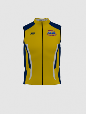 Podiumwear Silver Vest Unisex (Nordic Skiing) Front View