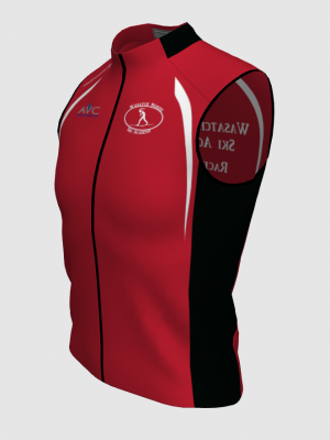 Podiumwear Silver Vest Unisex (Nordic Skiing) Side View