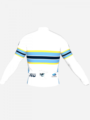 Podiumwear Men's Silver Long Sleeve Jersey