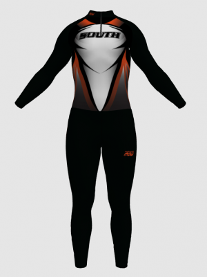 Podiumwear Unisex Bronze Two-Piece Race Suit