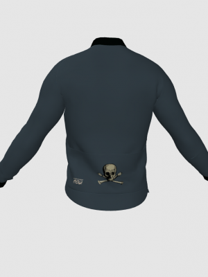 Podiumwear Men's Gold Merino Wool Long Sleeve Jersey
