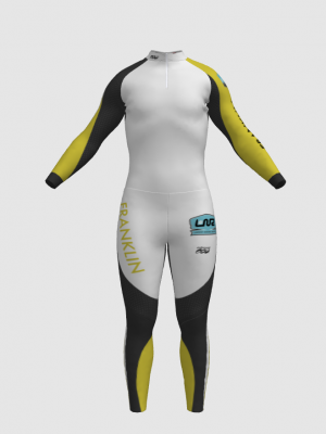 Podiumwear Unisex Bronze Two-Piece Race Suit