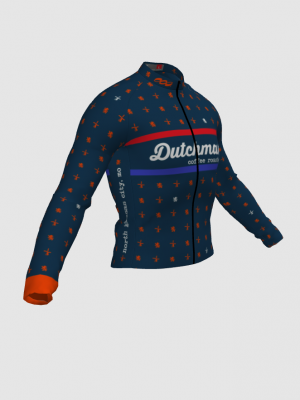 Podiumwear Men's Silver Long Sleeve Jersey