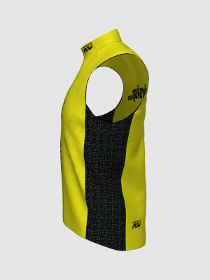 Podiumwear Silver Vest Unisex (Nordic Skiing) Side View