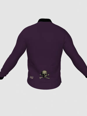 Podiumwear Men's Gold Merino Wool Long Sleeve Jersey