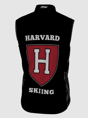 Podiumwear Silver Vest Unisex (Nordic Skiing) Back View