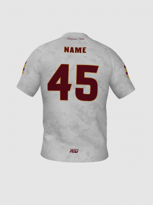 Podiumwear Men's V-Neck Tee (Nordic Skiing) Back View