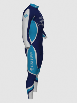 Podiumwear Unisex Bronze Two-Piece Race Suit