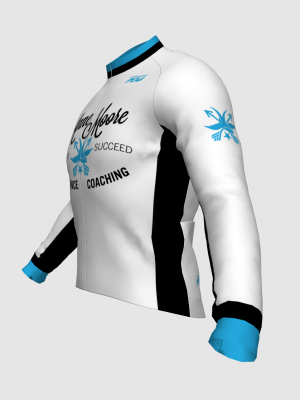 Podiumwear Men's Gold Merino Wool Long Sleeve Jersey