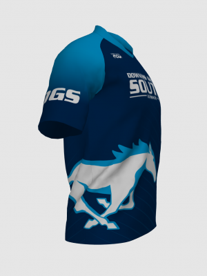 Podiumwear Men's V-Neck Tee (Nordic Skiing) Side View