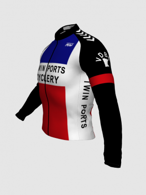 Podiumwear Men's Silver Long Sleeve Jersey