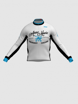 Podiumwear Men's Gold Merino Wool Long Sleeve Jersey