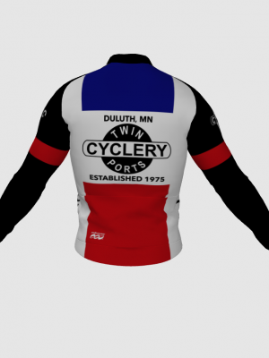 Podiumwear Men's Silver Long Sleeve Jersey