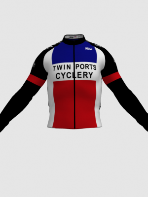 Podiumwear Men's Silver Long Sleeve Jersey