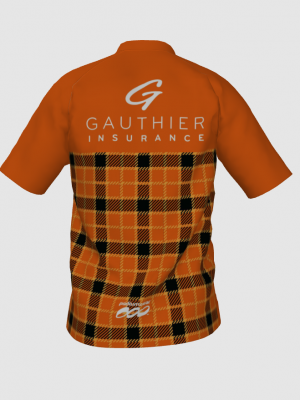 Podiumwear Men's Silver Short Sleeve MTB Jersey - New Fabric 2025!