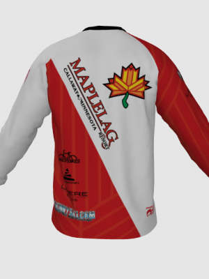 Podiumwear Unisex Silver Long Sleeve Tech Tee - New Fabric 2025!