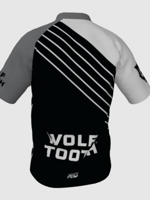 Podiumwear Men's Silver Short Sleeve MTB Jersey - New Fabric 2025!