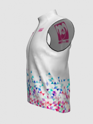 Podiumwear Unisex Silver Vest