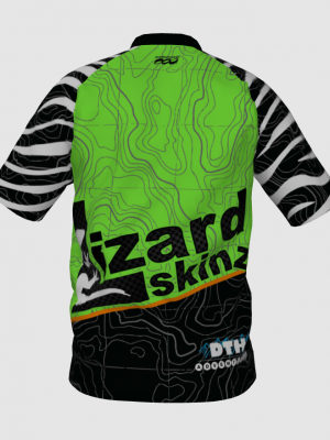 Podiumwear Men's Silver Short Sleeve MTB Jersey - New Fabric 2025!