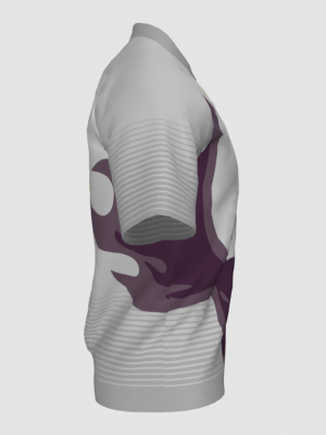 Podiumwear Men's Silver Short Sleeve MTB Jersey - New Fabric 2025!