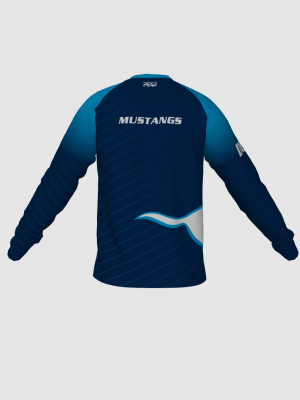 Podiumwear Unisex Silver Long Sleeve Tech Tee - New Fabric 2025!