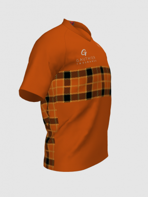 Podiumwear Men's Silver Short Sleeve MTB Jersey - New Fabric 2025!