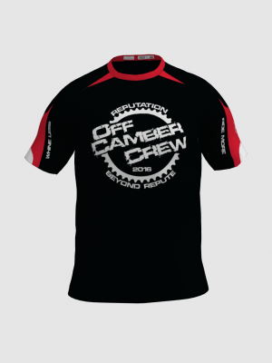 Podiumwear Men's Silver Short Sleeve MTB Jersey - New Fabric 2025!