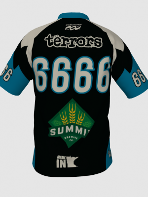 Podiumwear Men's Silver Short Sleeve MTB Jersey - New Fabric 2025!