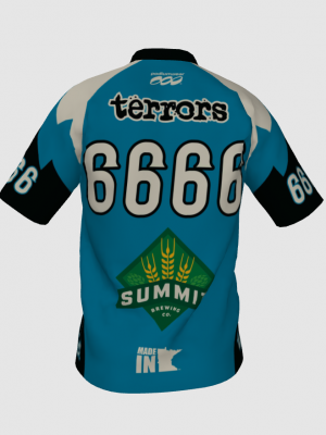 Podiumwear Men's Silver Short Sleeve MTB Jersey - New Fabric 2025!