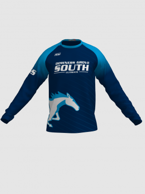 Podiumwear Unisex Silver Long Sleeve Tech Tee - New Fabric 2025!
