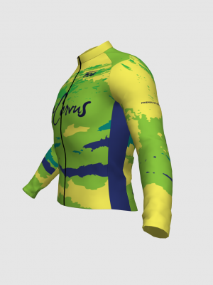 Podiumwear Men's Silver Long Sleeve Jersey