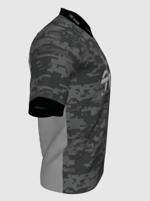 Podiumwear Men's Silver Short Sleeve MTB Jersey - New Fabric 2025!