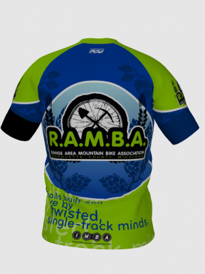 Podiumwear Men's Silver Short Sleeve MTB Jersey - New Fabric 2025!