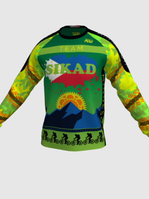 Podiumwear Unisex Silver Long Sleeve Tech Tee - New Fabric 2025!